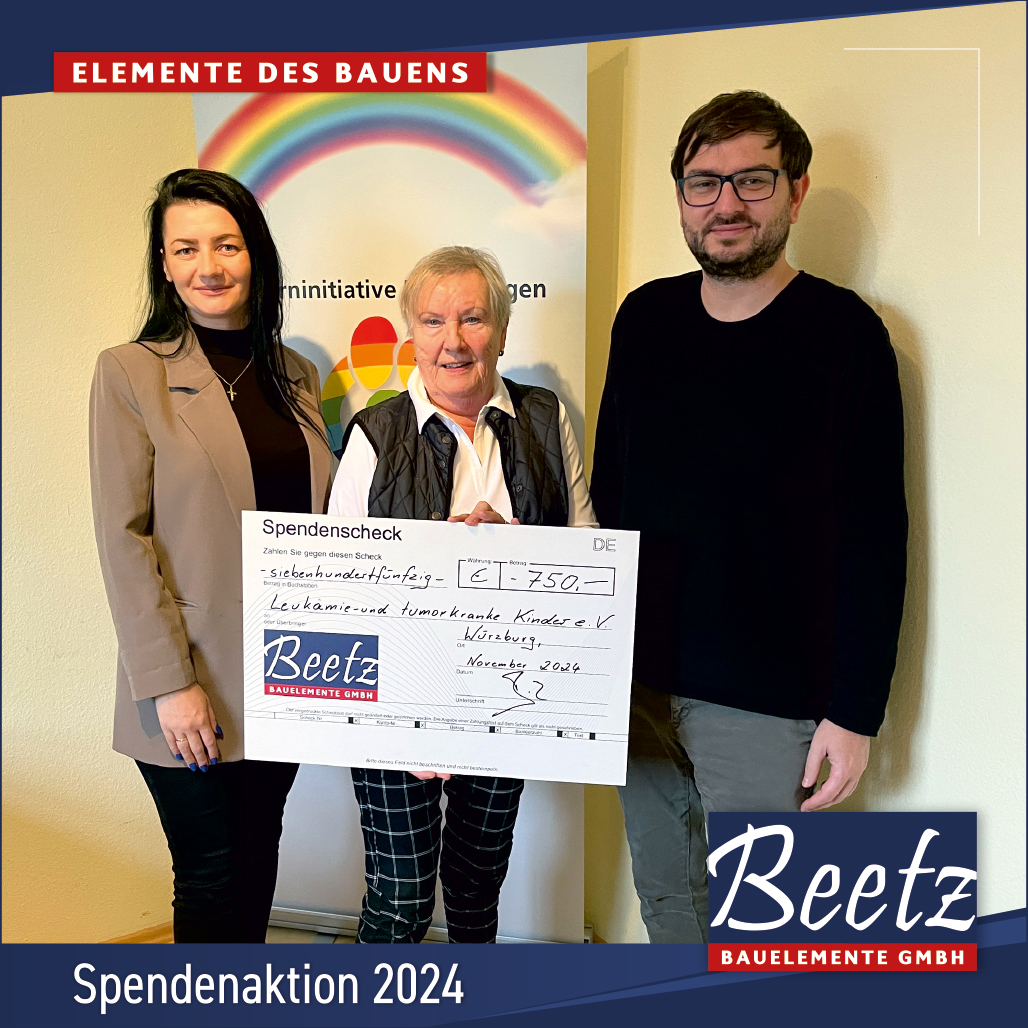 Spendenaktion 2024 - Niederlassung Würzburg